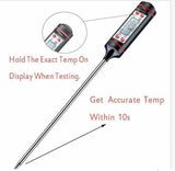 New Digital Cooking Thermometer Instant Read Temp Food/Meat Thermometer Kitchen BBQ