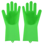 Magic Silicone Rubber Dish Washing Gloves