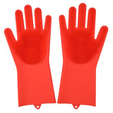 Magic Silicone Rubber Dish Washing Gloves