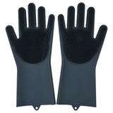 Magic Silicone Rubber Dish Washing Gloves