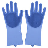 Magic Silicone Rubber Dish Washing Gloves