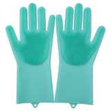 Magic Silicone Rubber Dish Washing Gloves