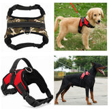 NYLON POWER HARNESS STRONG ADJUSTABLE & PADDED DOG PUPPY HARNESSES