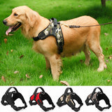 NYLON POWER HARNESS STRONG ADJUSTABLE & PADDED DOG PUPPY HARNESSES